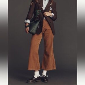 ROLLA'S Tan Flare Corduroy Jeans